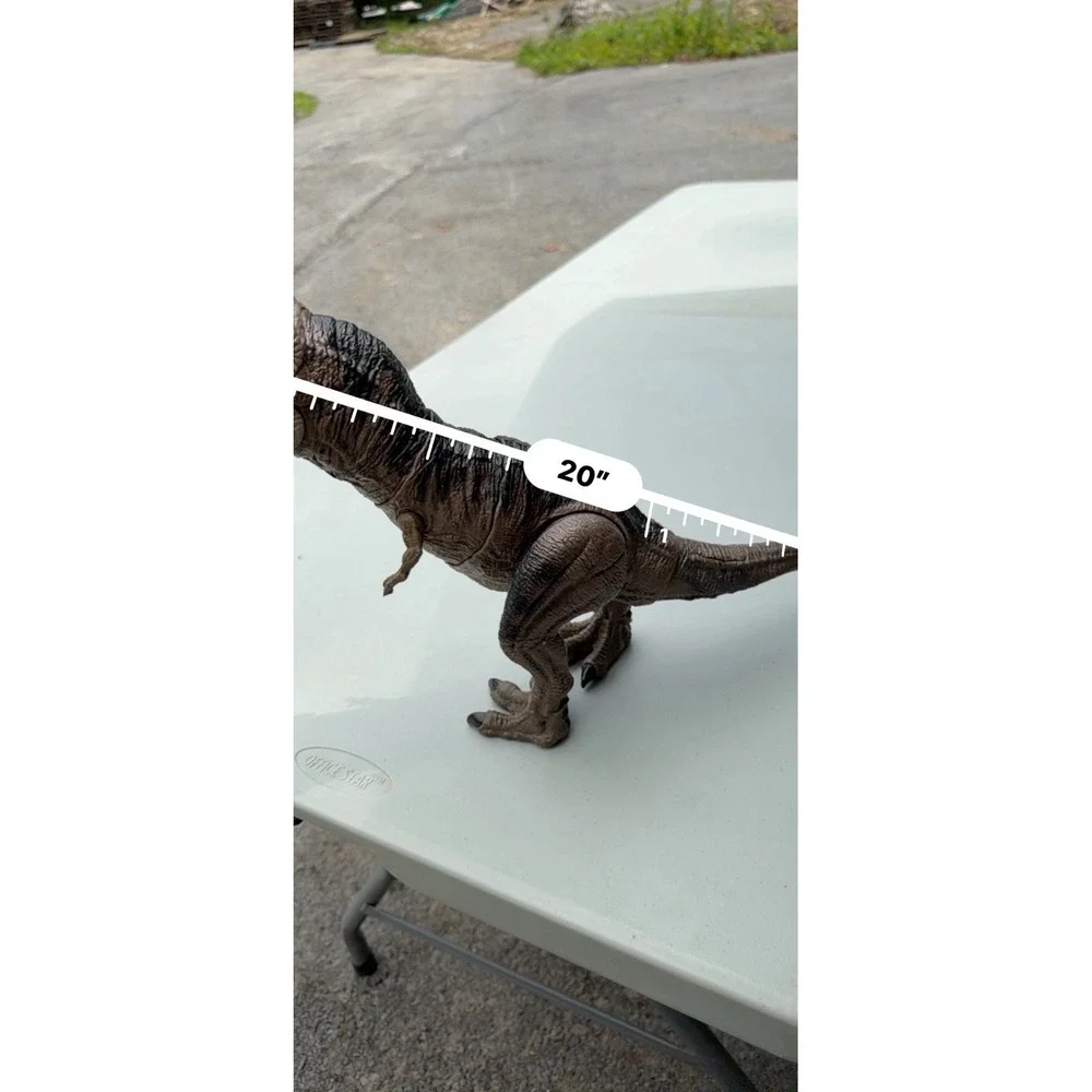 Jurassic World Dominion Thrash 'N Devour Tyrannosaurus Rex Action Figure WORKS!